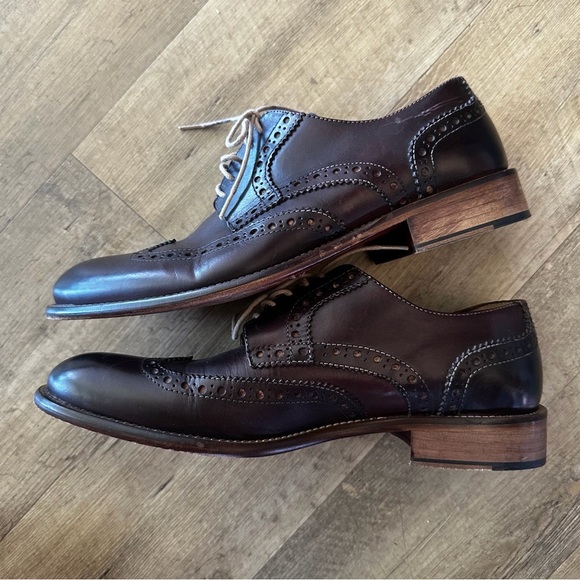 Leonardo Lace Up Wingtip Derby Loafer main image 5